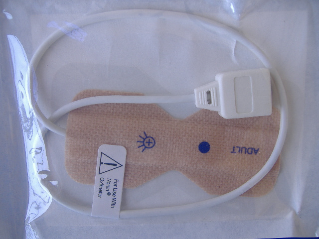disposable probe, Nonin non-chip, adult, mediplastic
